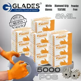 GL-NORCS10 GLADES Nitrile Gloves