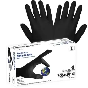 810033291937 GLOBAL GLOVE Economy Nitrile Disposable Gloves