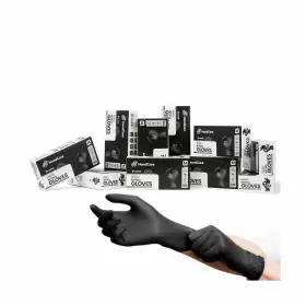 756779763218 GLOVES COM Disposable Nitrile Mechanic Mil Glove #2