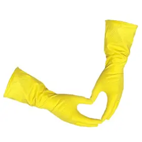GL-LFL-18-12-M GLOVES LEGEND Latex Household Kitch