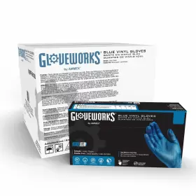 697383947567 GLOVEWORKS Light Disposable Gloves Mil Food Safe