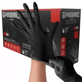 697383975300 GLOVEWORKS Disposable Nitrile Gloves Mil Latex