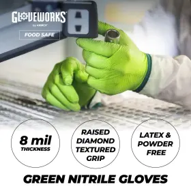 GWGN48100BX2 GLOVEWORKS Nitrile Gloves Mil Ni #2