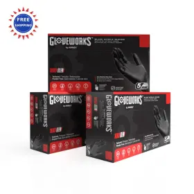 Zoomget GLOVEWORKS Nitrile Gloves Mil Disposable Cooking Food