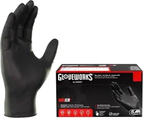 GPNB4 GLOVEWORKS Nitrile Gloves Mil