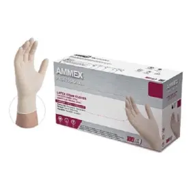 GPPFT44100 GLOVEWORKS Ammex Latex Exam Md Gloves Box Mils