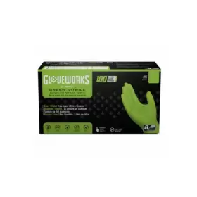 GWGN49100 GLOVEWORKS Nitrile Disposable Gloves Latex