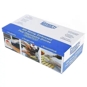 GM1070A GMARK Disposable Gloves Virgin Ldpe Safe Food Hair
