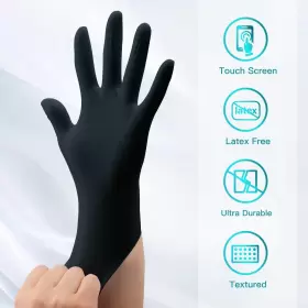 190430666195 Gmg Nitrile Exam Gloves Disposable Mil #3