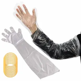 633183561015 GOLDHIK Disposable Gloves Veterinary Rectal Fi