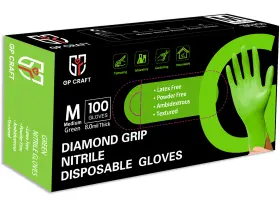 GP70 GP CRAFT Nitrile Gloves Disposable Latex Mil