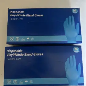VNUS6103 GRAND WORK Nitrile Blend Gloves Powder Mil