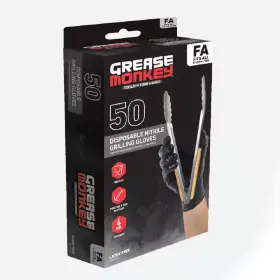 313055267213 GREASE MONKEY Nitrile Disposable Grilling Gloves
