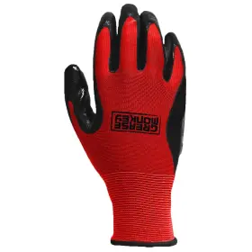 731919252104 GREASE MONKEY General Nitrile Coated Pairsred