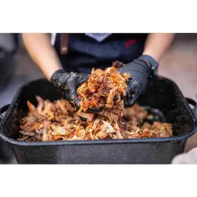 731919255853 GREASE MONKEY Nitrile Disposable Grilling Gloves #3