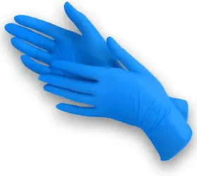 445010340396 GREEN DIRECT Disposable Food Gloves Latex Powder