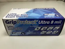 GP2703 GRIP PROTECT Ultra Latex Powder Exam Gloves