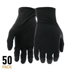 445007571543 GRIPPAZ Mil Nitrile Disposable Gloves Grip