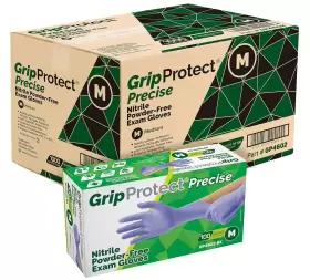 692621673772 GRIPPROTECT Precise Nitrile Exam Gloves Mil