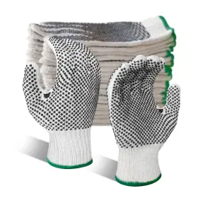 B0BN36FBCH GSAFEME Safety Gloves Anti Slip Grip Dots