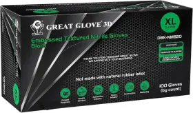 DBK-NM8 GUS Mil Diamond Grip Nitrile Disposable Gloves