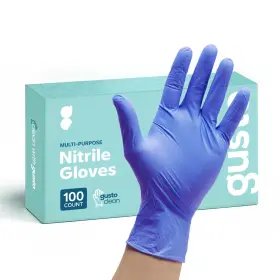CP-NG-PF-M-100 GUSTO Nitrile Disposable Gloves Mil Latex