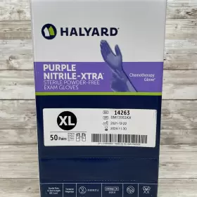 14263 HALYARD Nitrile Sterile Powder Exam Gloves #2