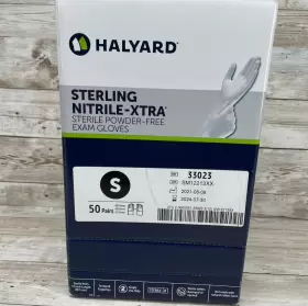 33023 HALYARD Sterling Nitrile Sterile Powder Exam Gloves