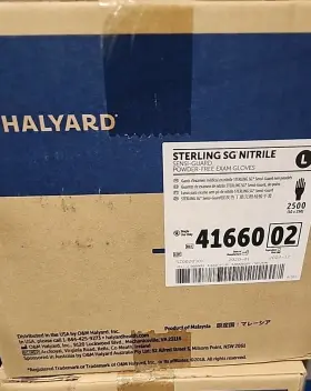 41660-02 HALYARD Nitrile Sterling Sg Exam Gloves