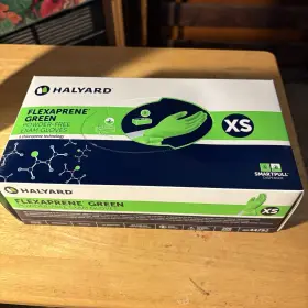 44792 HALYARD Flexaprene Exam Gloves Box