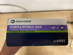 44993 HALYARD Gloves Nitrile Medical Exam Cuff #2