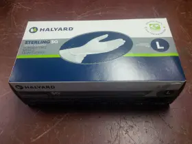 47342 HALYARD Sky Breeze Powder Nitrile Exam Gloves Box