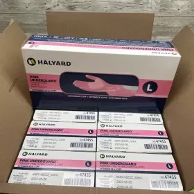 47455 HALYARD Pink Underguard Powder Nitrile Gloves #3