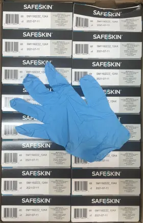 48422 HALYARD Safeskin Nitrile Exam Gloves Medical Dental