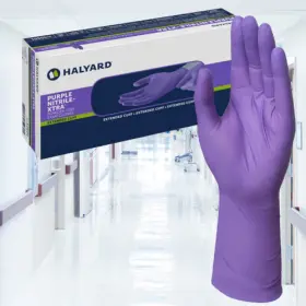 50604-BX HALYARD Nitrile Exam Gloves Powder Mil