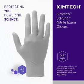 50706 HALYARD Kimtech Sterling Nitrile Exam Gloves Mil Smal #3