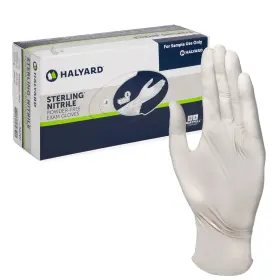 50707-BX HALYARD Sterling Healthcare Gloves Powder Latex