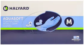 PC-71889 HALYARD Aquasoft Nitrile Exam Glove Powder Box