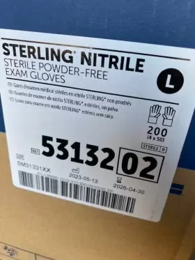 53132 HALYARD HEALTH Sterling Nitrile Powder Gloves
