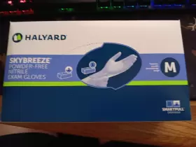 KC100 HALYARD HEALTH Skybreeze Powder Nitrile Exam Gloves #2