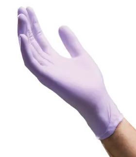 K-C52820 HALYARD Lavender Nitrile Powder Exam Gloves