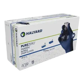 LFS111LG HALYARD Purezero Marin Nitrile Exam Gloves Mil