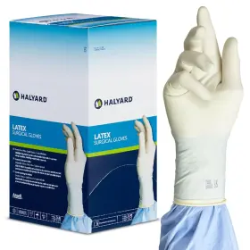 SGL65080 HALYARD Surgical Glove Latex Mil Wrapped Powder
