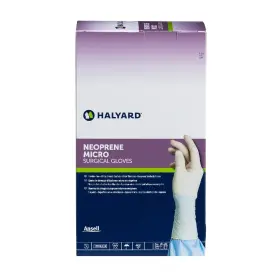 SGL85070 HALYARD Surgical Gloves Cream Wrapped