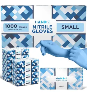 HND-82873C HAND-E Touch Disposable Nitrile Gloves Latex