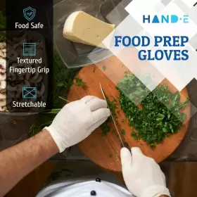 313042820858 HAND-E TOUCH Nitrile Disposable Gloves Food #2