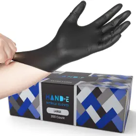 708176143308 HAND-E TOUCH Nitrile Medical Gloves Disposable