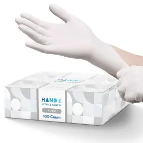 810068987751 HAND-E TOUCH Nitrile Disposable Gloves Food Hair