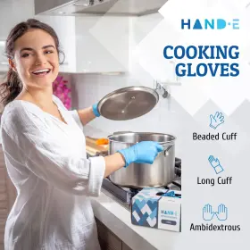 840308702752 HAND-E TOUCH Nitrile Disposable Gloves Latex #3