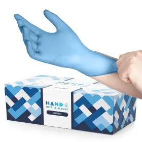 840308702769 HAND-E TOUCH Nitrile Disposable Gloves Latex Glo